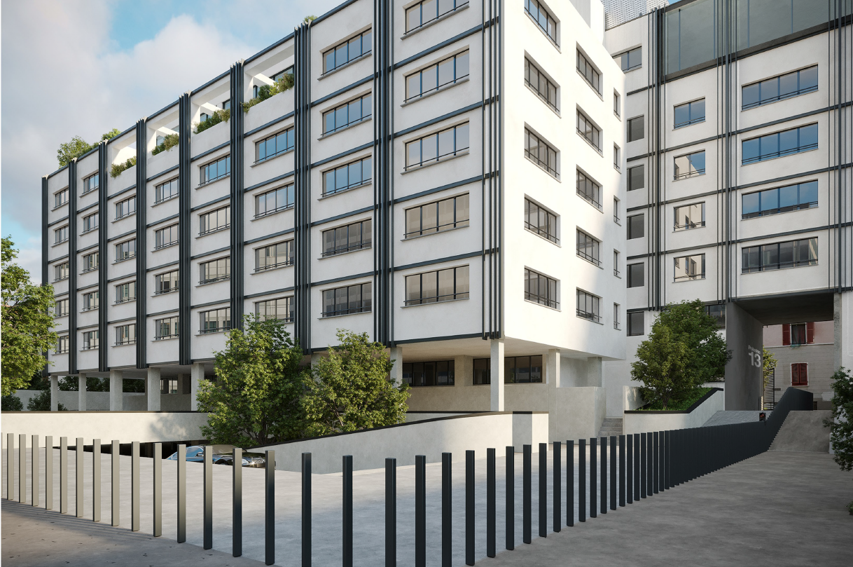 Project e Construction Manager riqualificazione uffici a Milano in Via Polesine